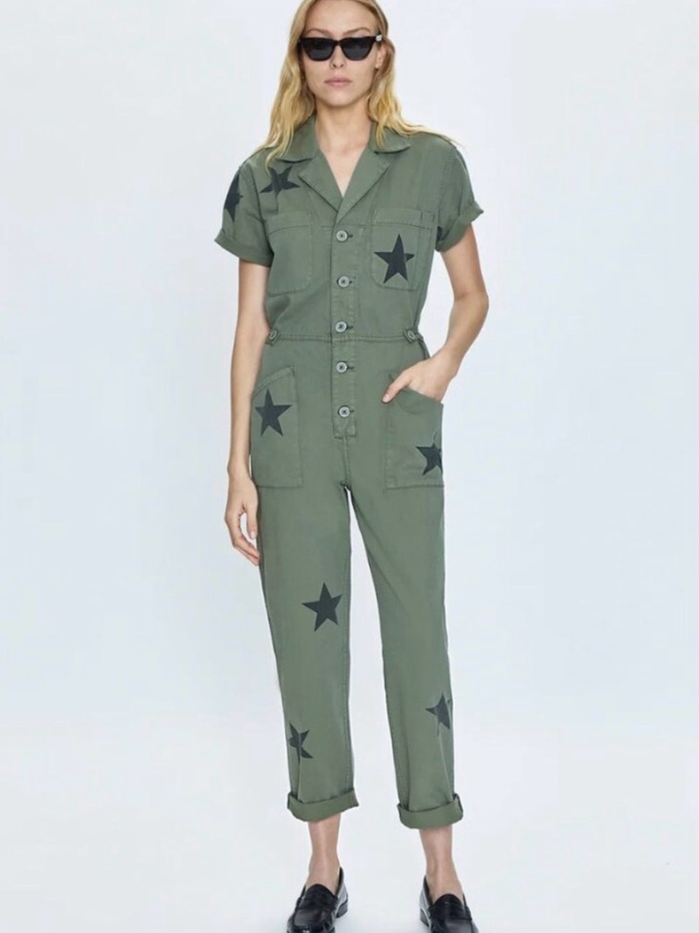 Pistola Grover Star Print Jumpsuit